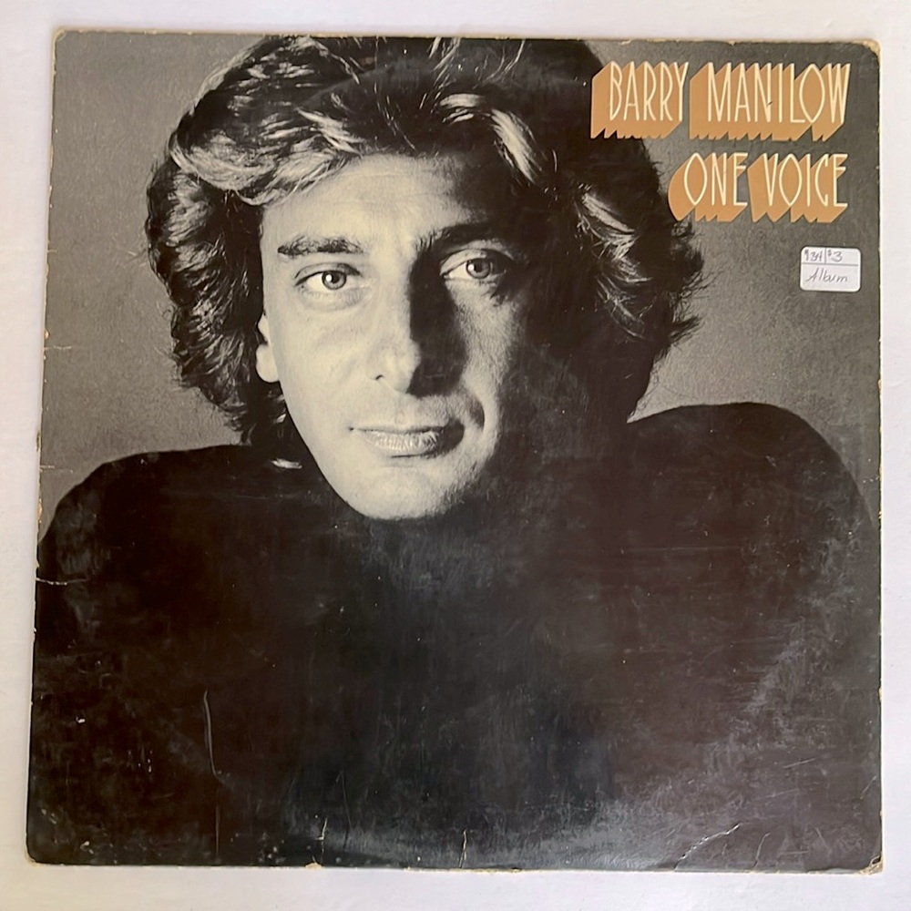 Barry Manilow Album One Voice 1979 Vinyl Arista Records Vintage LP